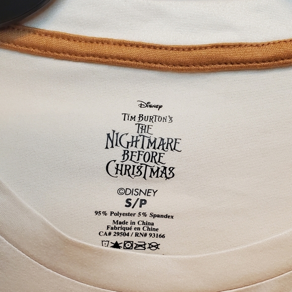 Disney Halloween Nightmare Before Christmas Women Girl SMALL Pajama SET NEW - Picture 5 of 5